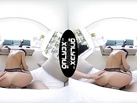 Savor a sexy virtual reality fuck for amazing Shalina Devine
