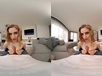 Excellent VR fuck with ambitious blonde Jayla De Angelis