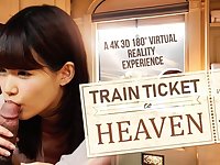 Suzumiya Kotone in Train Ticket to Heaven - VRBangers