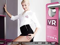 Lynna Nilsson  Manu  in VR Hotel - VirtualRealPorn